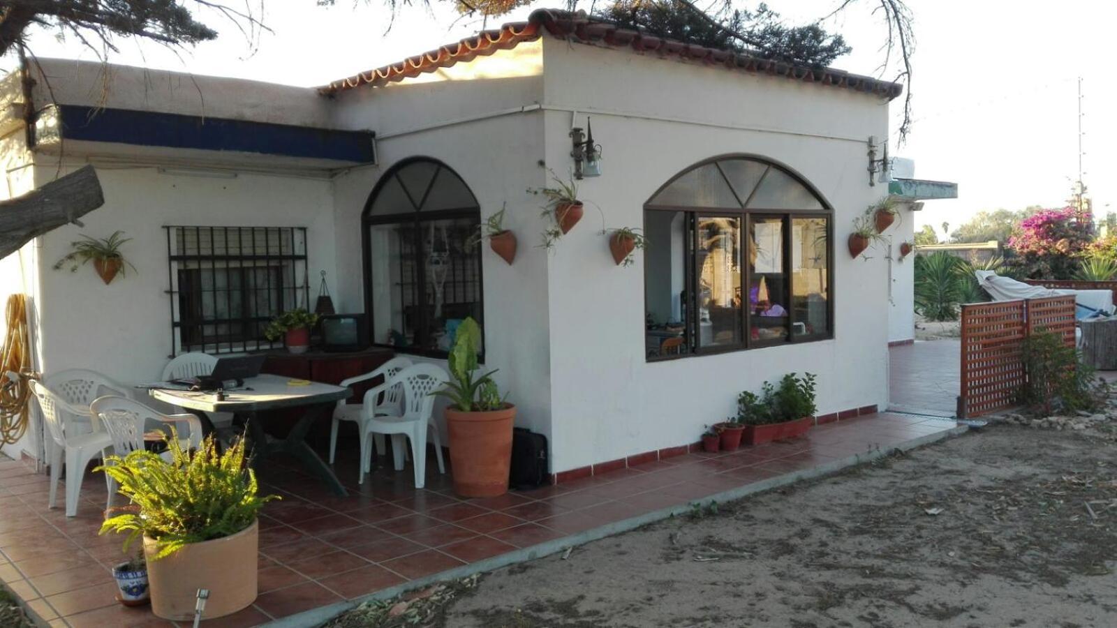 Finca Las Dunas primera linea playa Rota Exterior foto