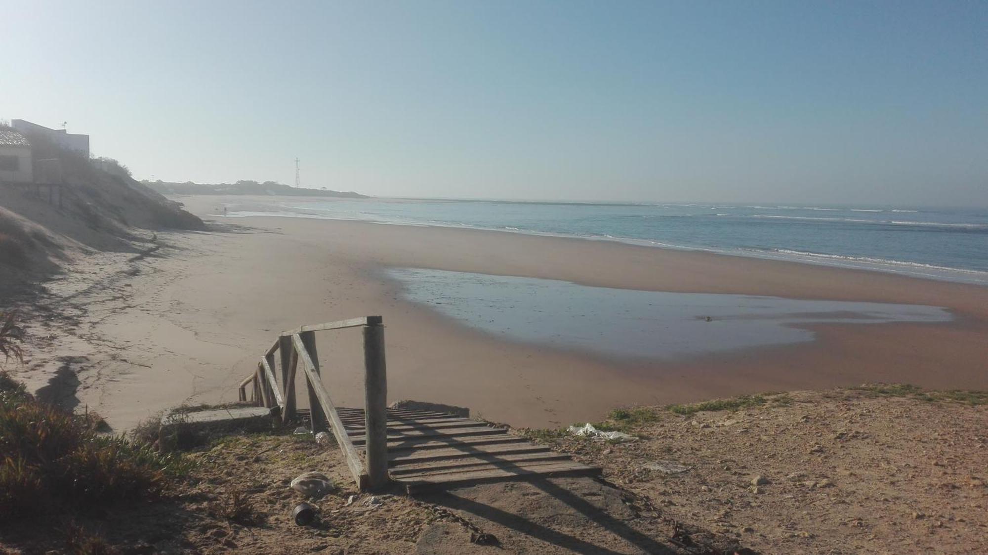 Finca Las Dunas primera linea playa Rota Exterior foto
