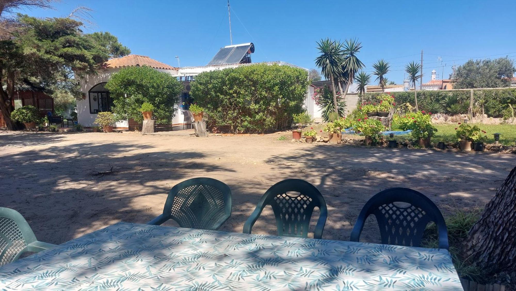Finca Las Dunas primera linea playa Rota Exterior foto